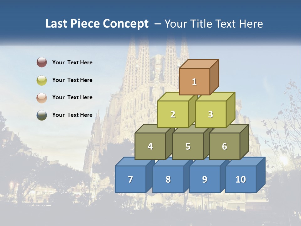 A Picture Of A Church With A Blue Sky In The Background PowerPoint Template