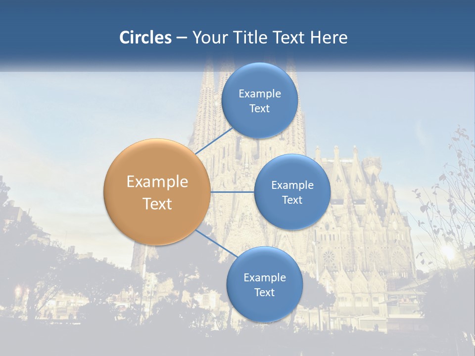 A Picture Of A Church With A Blue Sky In The Background PowerPoint Template