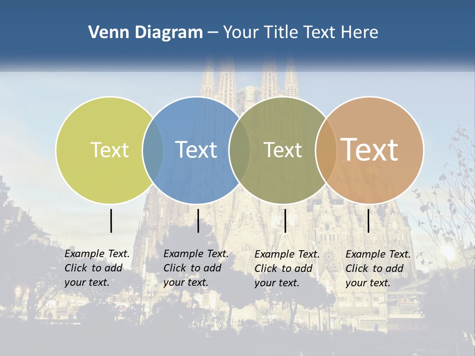 A Picture Of A Church With A Blue Sky In The Background PowerPoint Template