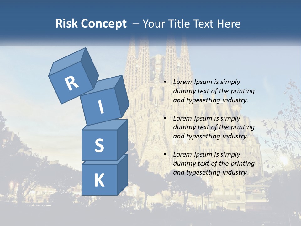 A Picture Of A Church With A Blue Sky In The Background PowerPoint Template