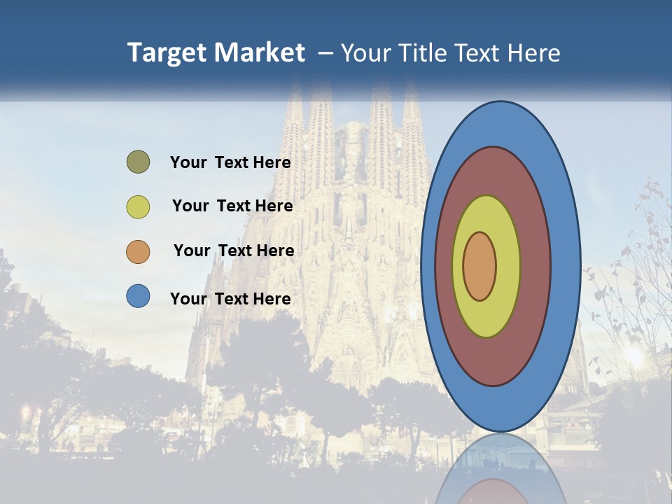 A Picture Of A Church With A Blue Sky In The Background PowerPoint Template