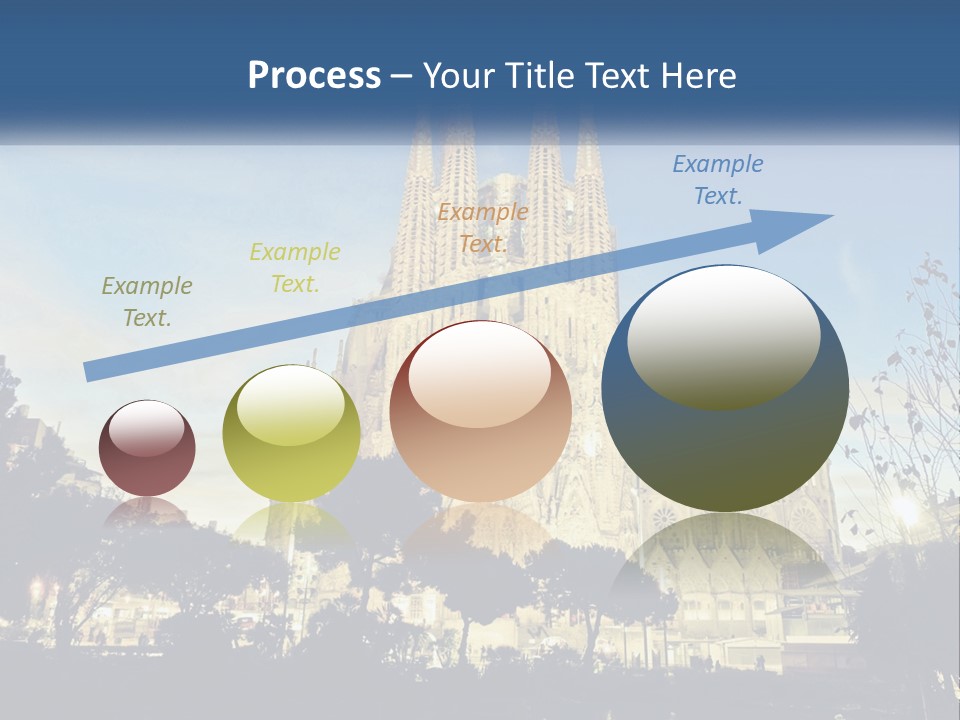 A Picture Of A Church With A Blue Sky In The Background PowerPoint Template