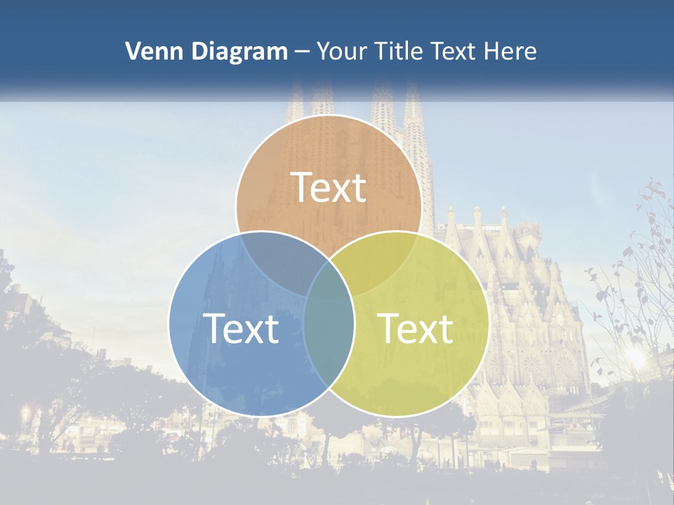 A Picture Of A Church With A Blue Sky In The Background PowerPoint Template