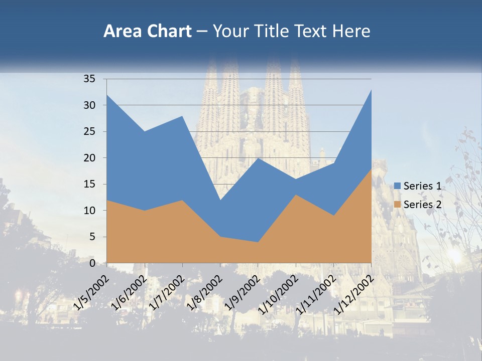 A Picture Of A Church With A Blue Sky In The Background PowerPoint Template