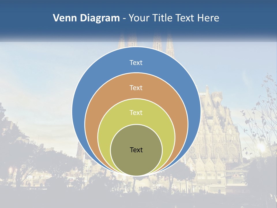 A Picture Of A Church With A Blue Sky In The Background PowerPoint Template