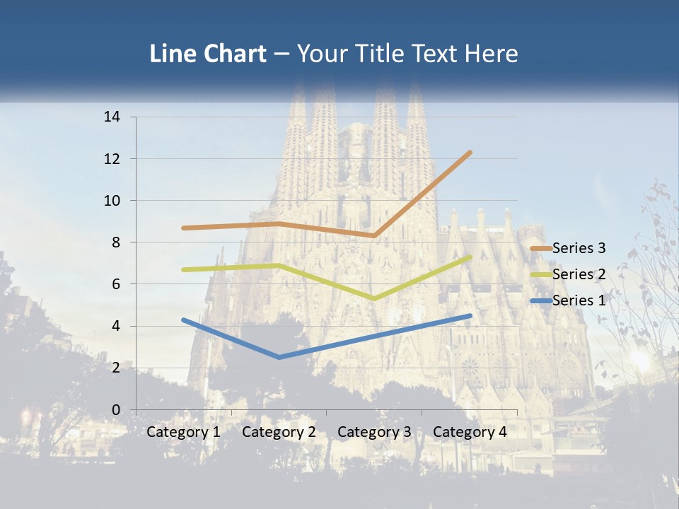 A Picture Of A Church With A Blue Sky In The Background PowerPoint Template