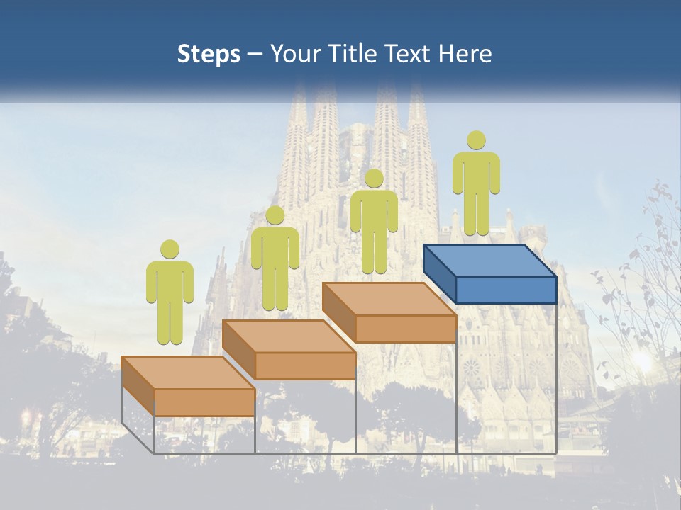 A Picture Of A Church With A Blue Sky In The Background PowerPoint Template