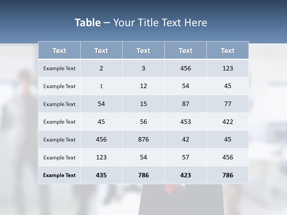 A Man In A Business Suit Holding A Tablet PowerPoint Template