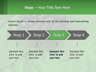 A Bunch Of Blackberries Sitting On Top Of A Green Leaf PowerPoint Template