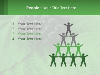 A Bunch Of Blackberries Sitting On Top Of A Green Leaf PowerPoint Template