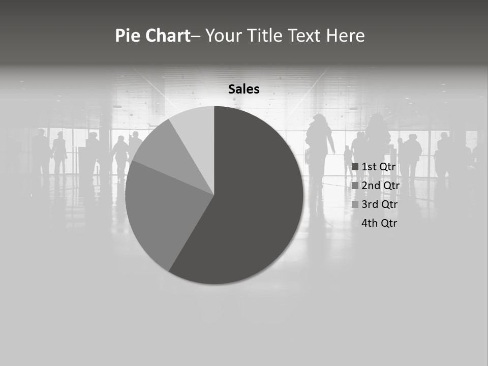 A Group Of People Standing In Front Of A Wall PowerPoint Template