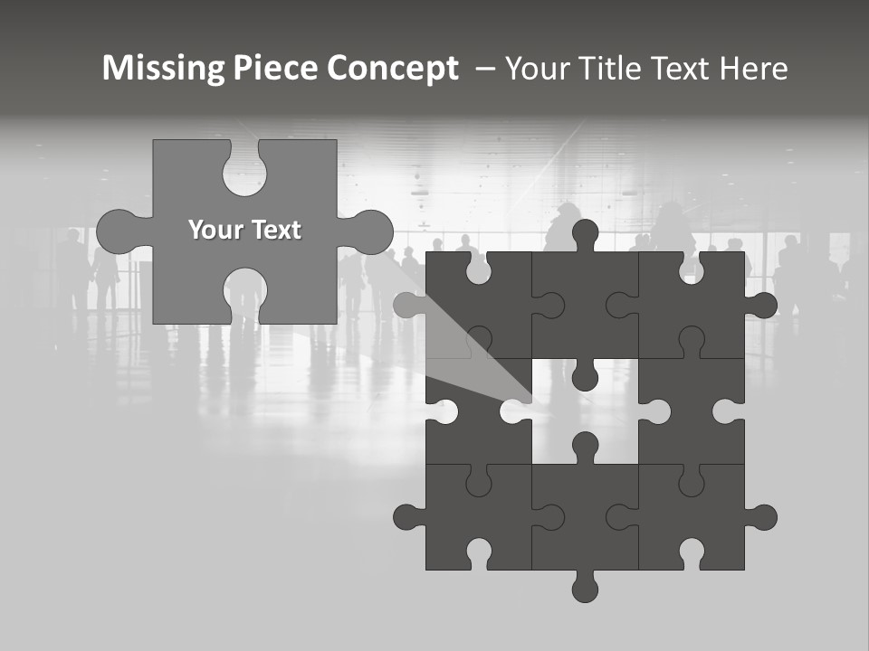 A Group Of People Standing In Front Of A Wall PowerPoint Template