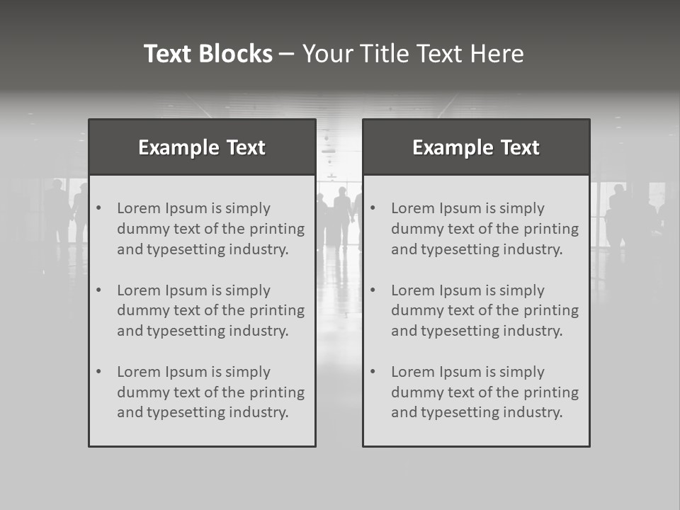A Group Of People Standing In Front Of A Wall PowerPoint Template