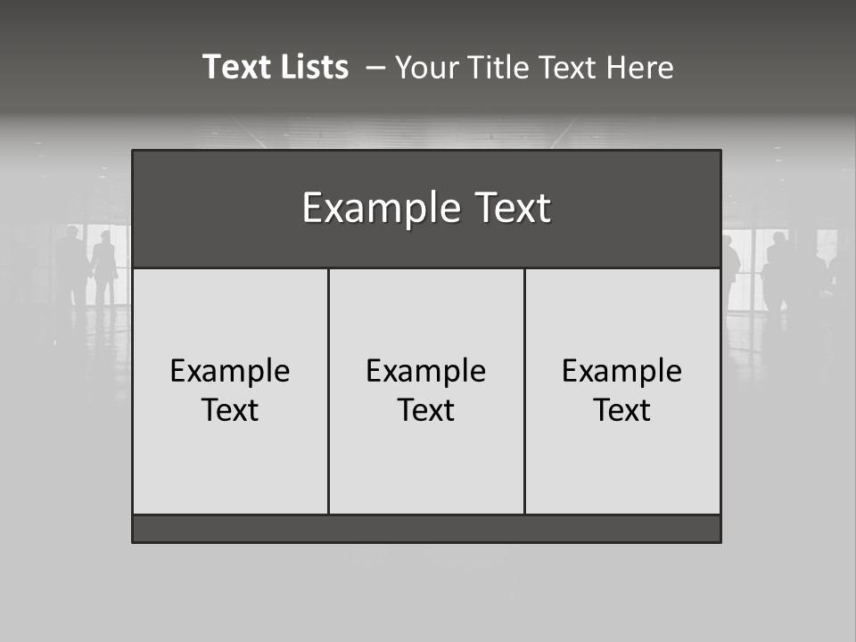 A Group Of People Standing In Front Of A Wall PowerPoint Template