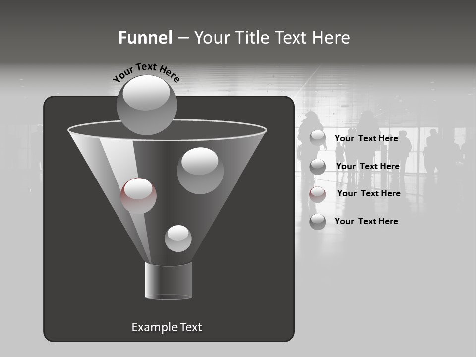 A Group Of People Standing In Front Of A Wall PowerPoint Template