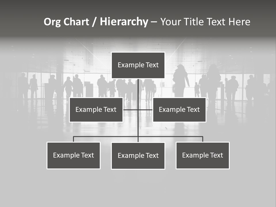 A Group Of People Standing In Front Of A Wall PowerPoint Template