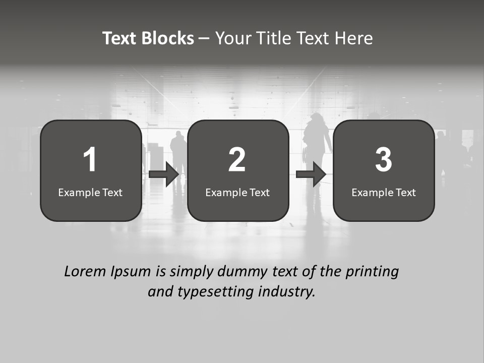 A Group Of People Standing In Front Of A Wall PowerPoint Template