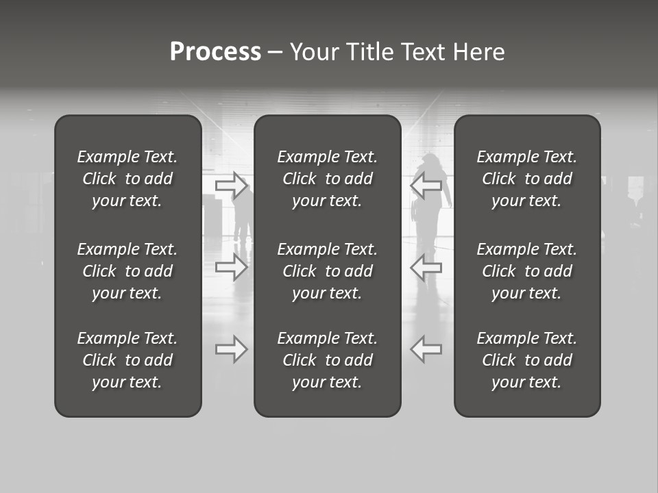 A Group Of People Standing In Front Of A Wall PowerPoint Template