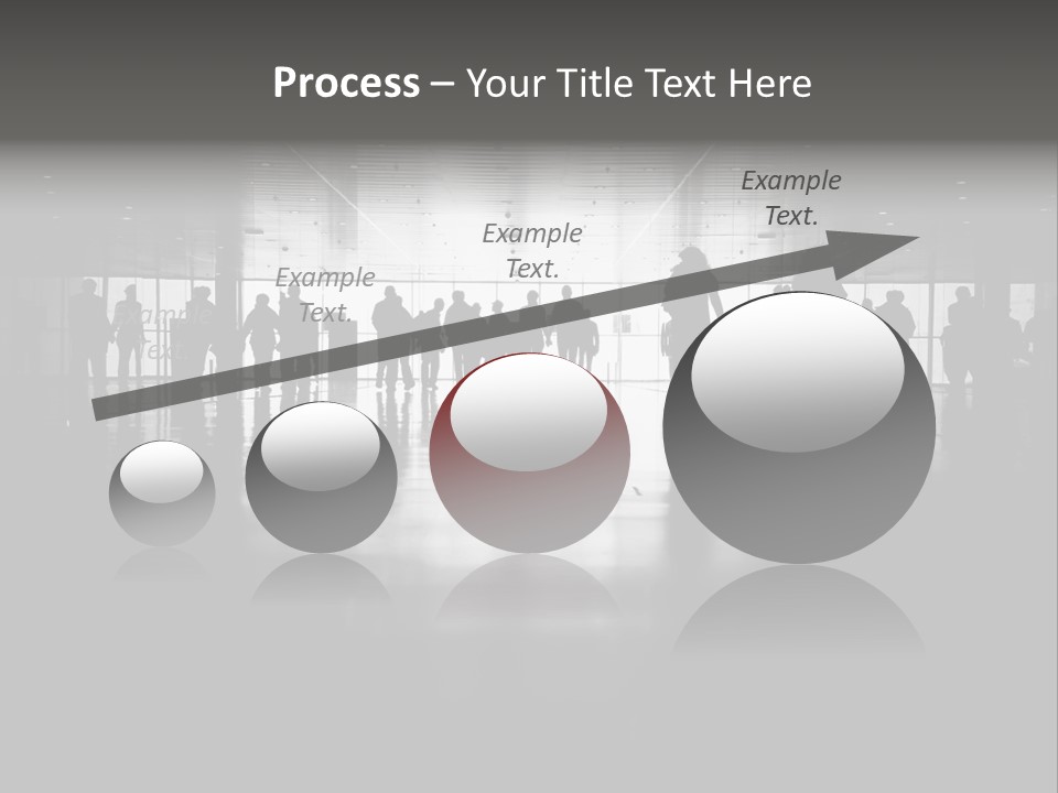 A Group Of People Standing In Front Of A Wall PowerPoint Template