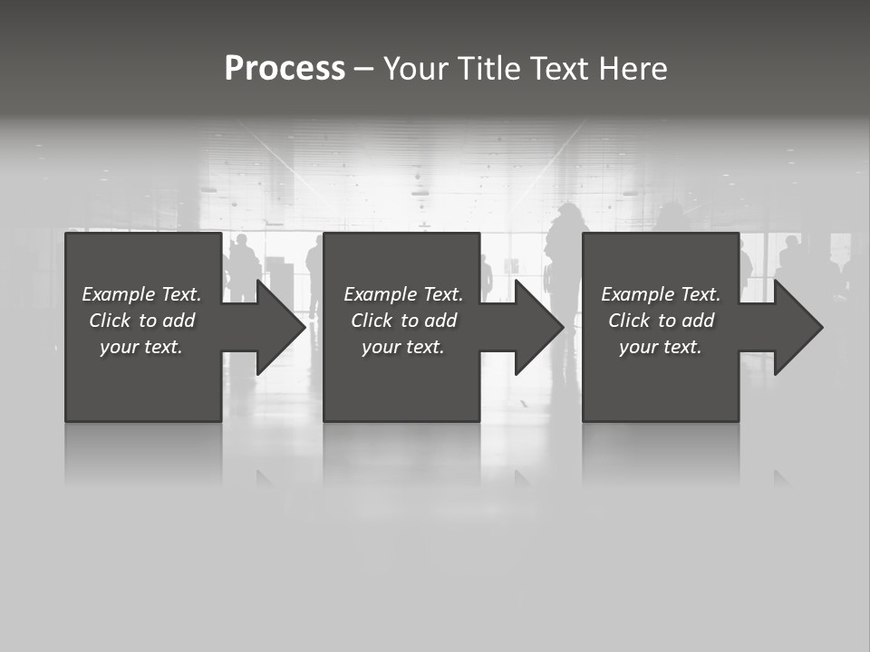 A Group Of People Standing In Front Of A Wall PowerPoint Template