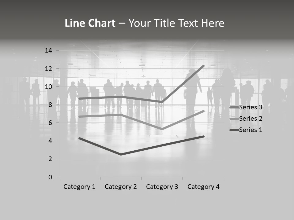 A Group Of People Standing In Front Of A Wall PowerPoint Template