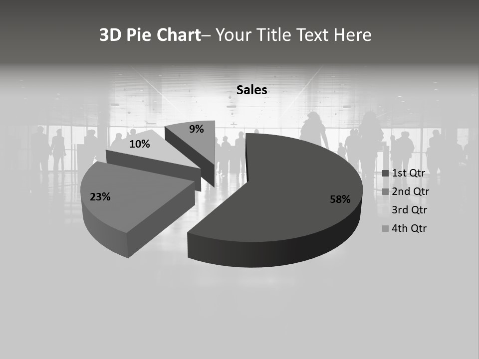 A Group Of People Standing In Front Of A Wall PowerPoint Template