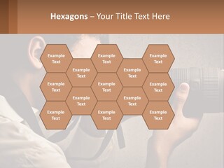 A Man Taking A Picture With A Camera PowerPoint Template