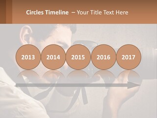 A Man Taking A Picture With A Camera PowerPoint Template