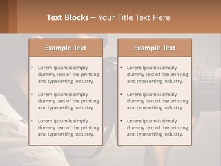 A Man Taking A Picture With A Camera PowerPoint Template