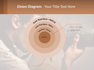 A Man Taking A Picture With A Camera PowerPoint Template