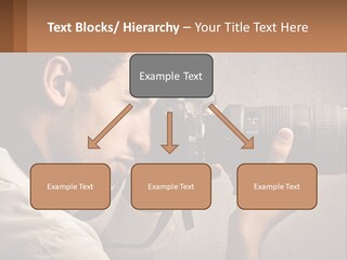 A Man Taking A Picture With A Camera PowerPoint Template