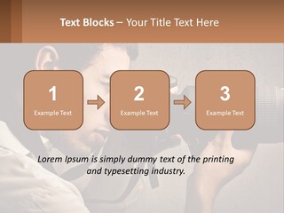 A Man Taking A Picture With A Camera PowerPoint Template