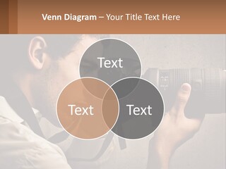 A Man Taking A Picture With A Camera PowerPoint Template