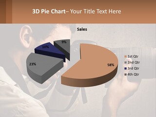 A Man Taking A Picture With A Camera PowerPoint Template