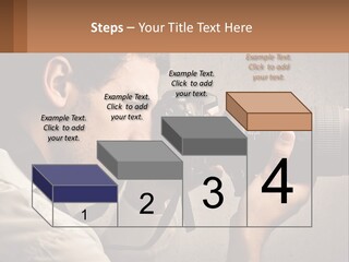 A Man Taking A Picture With A Camera PowerPoint Template