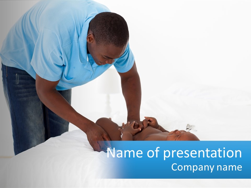 A Man Giving A Woman A Massage Powerpoint Presentation PowerPoint Template