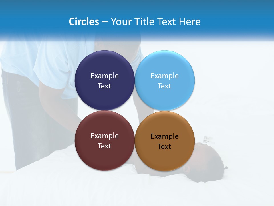 A Man Giving A Woman A Massage Powerpoint Presentation PowerPoint Template