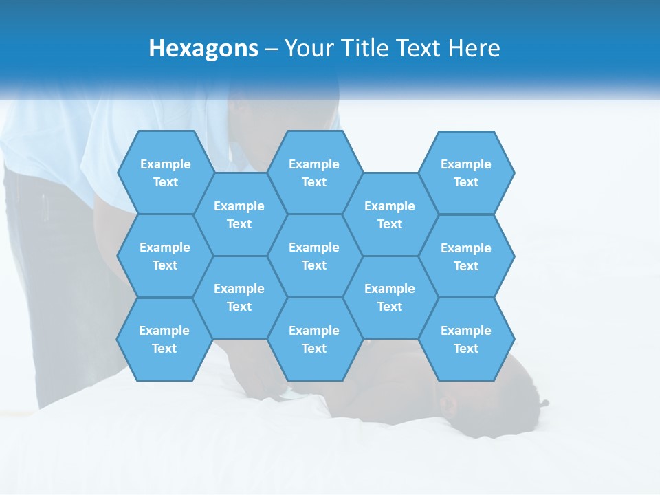 A Man Giving A Woman A Massage Powerpoint Presentation PowerPoint Template