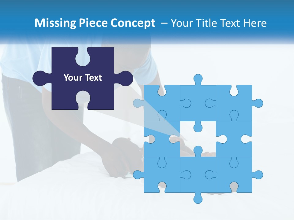 A Man Giving A Woman A Massage Powerpoint Presentation PowerPoint Template