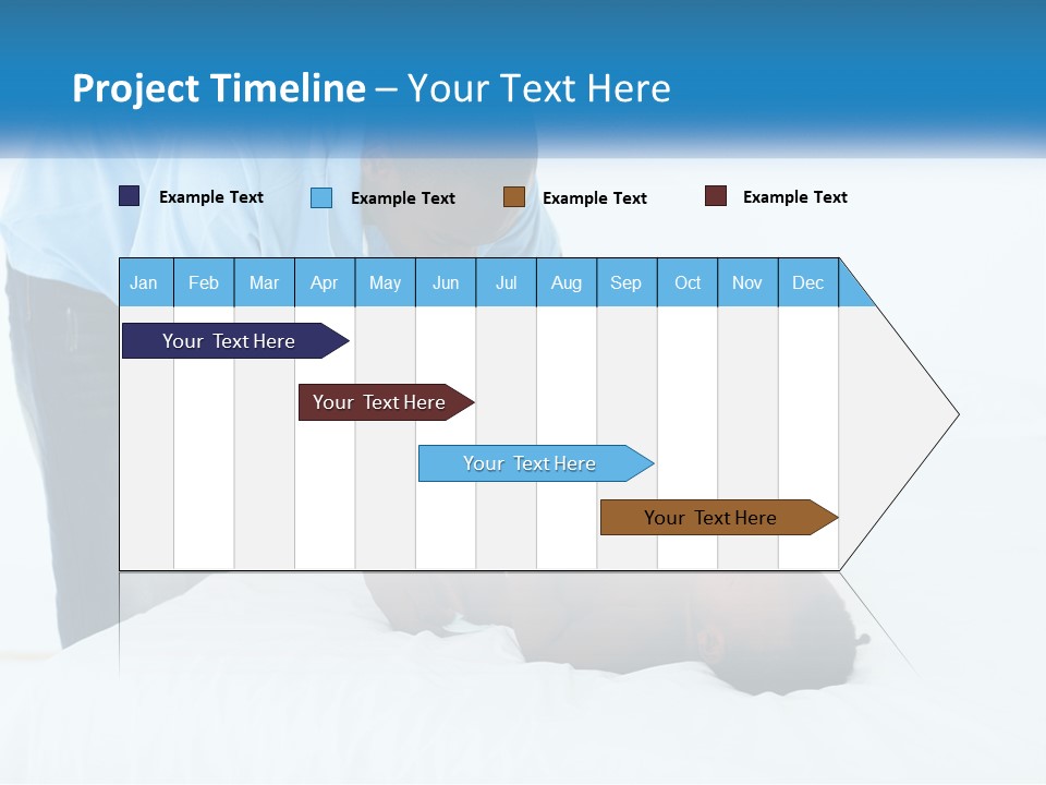 A Man Giving A Woman A Massage Powerpoint Presentation PowerPoint Template