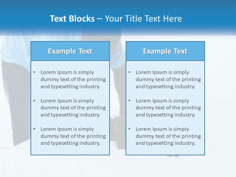 A Man Giving A Woman A Massage Powerpoint Presentation PowerPoint Template