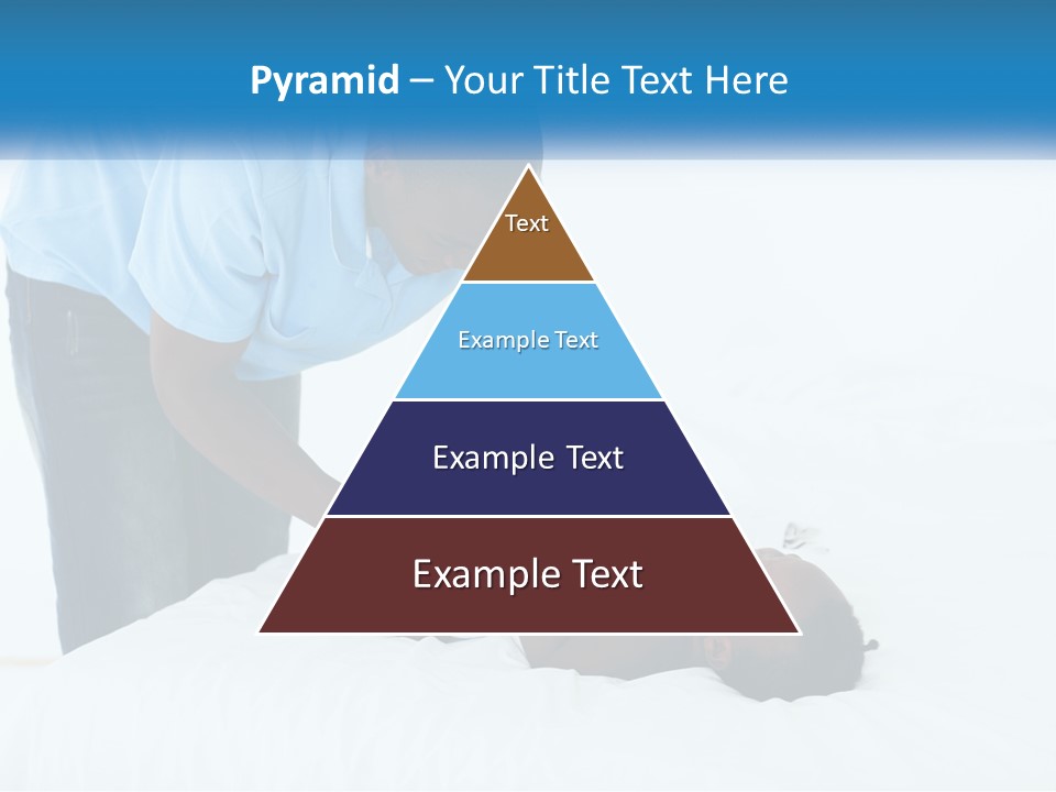 A Man Giving A Woman A Massage Powerpoint Presentation PowerPoint Template