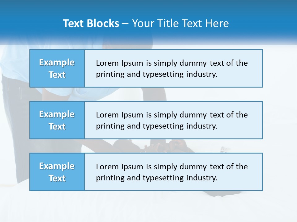 A Man Giving A Woman A Massage Powerpoint Presentation PowerPoint Template