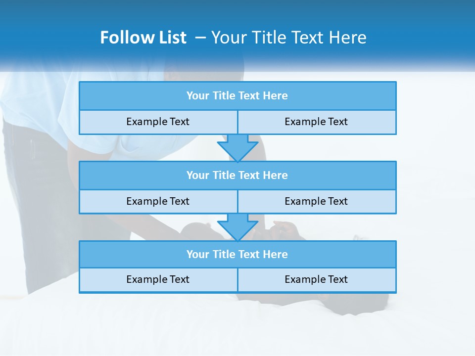 A Man Giving A Woman A Massage Powerpoint Presentation PowerPoint Template