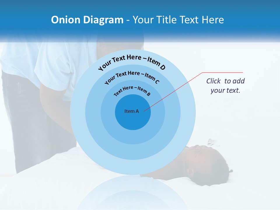 A Man Giving A Woman A Massage Powerpoint Presentation PowerPoint Template