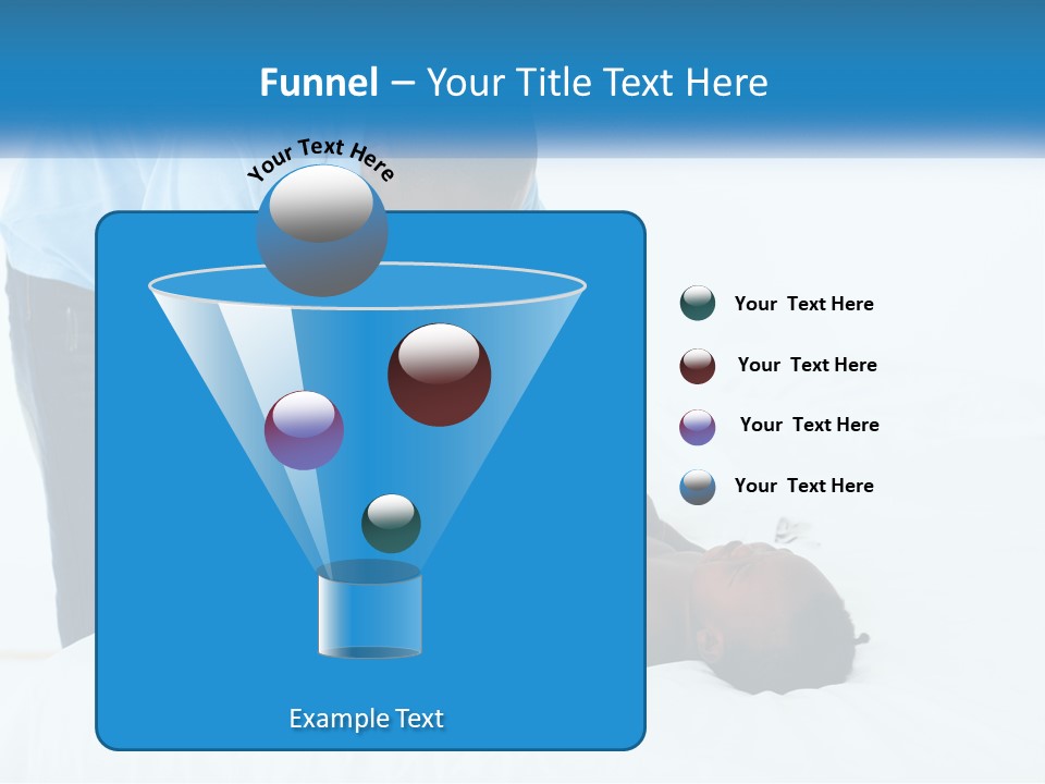 A Man Giving A Woman A Massage Powerpoint Presentation PowerPoint Template