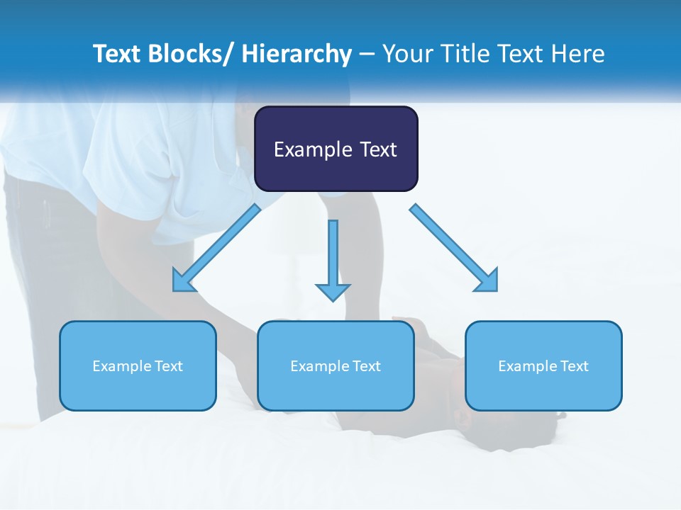 A Man Giving A Woman A Massage Powerpoint Presentation PowerPoint Template