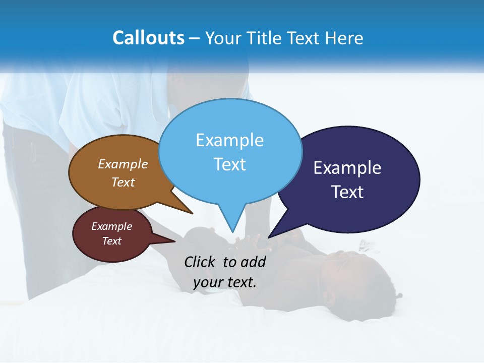 A Man Giving A Woman A Massage Powerpoint Presentation PowerPoint Template