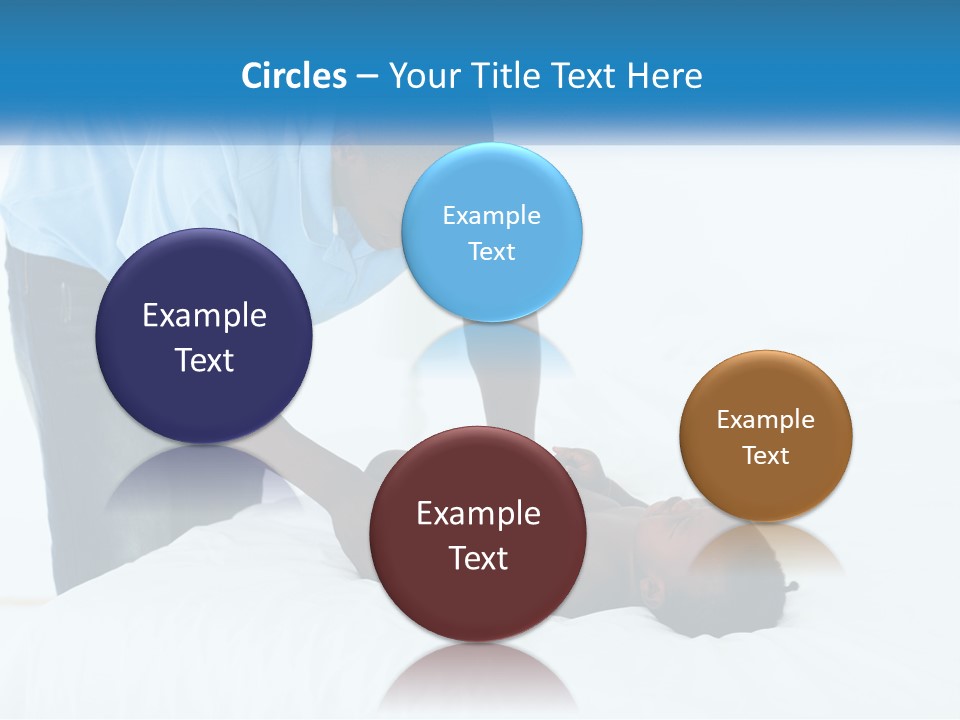 A Man Giving A Woman A Massage Powerpoint Presentation PowerPoint Template