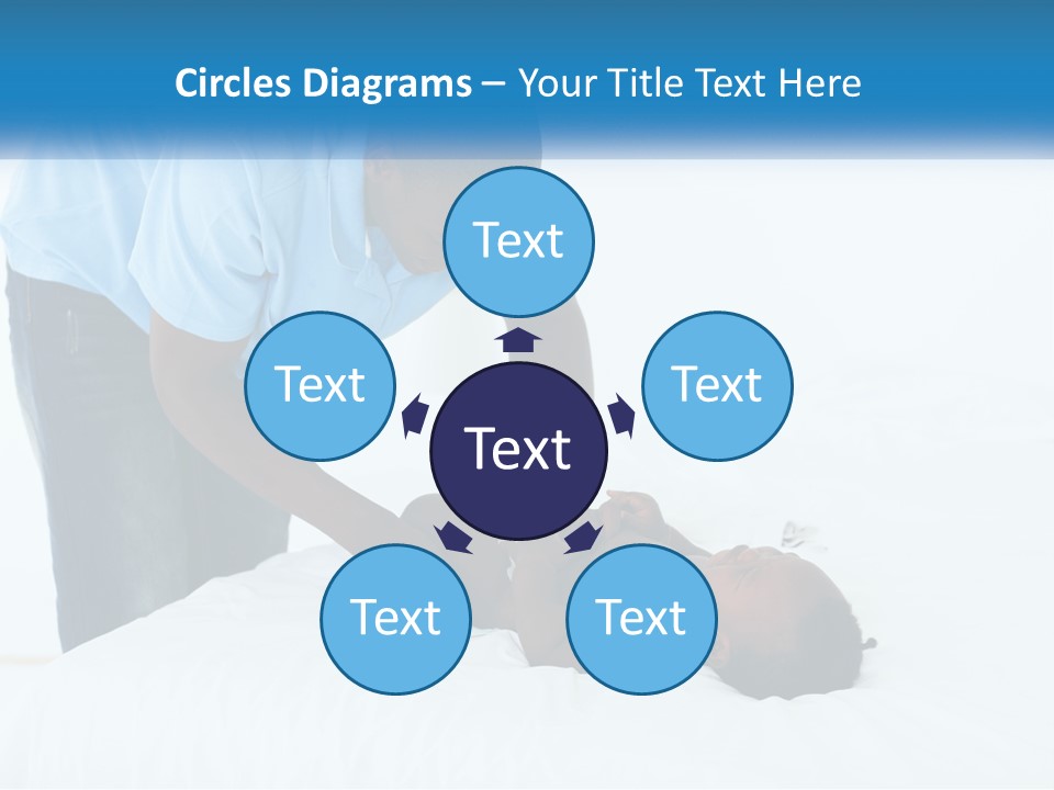 A Man Giving A Woman A Massage Powerpoint Presentation PowerPoint Template